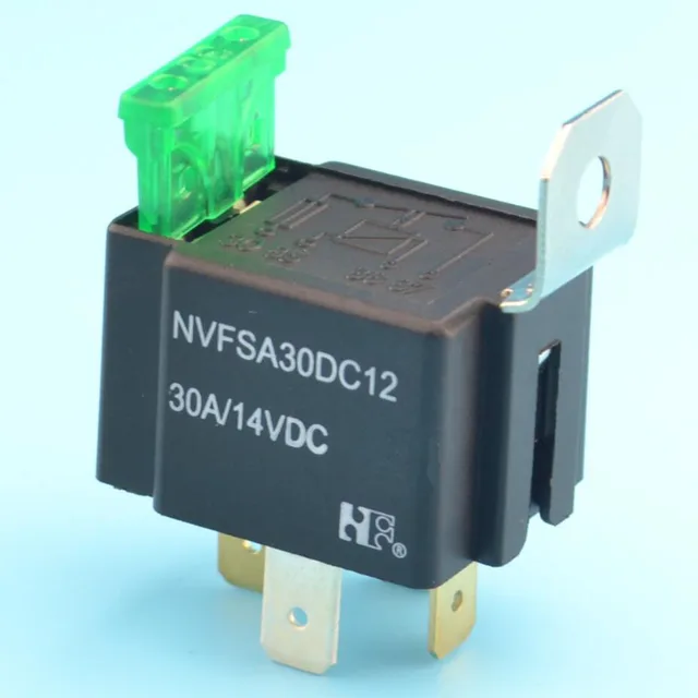 FORWARD relays top grade quality 4 pin 30A auto relay with fuse, coil