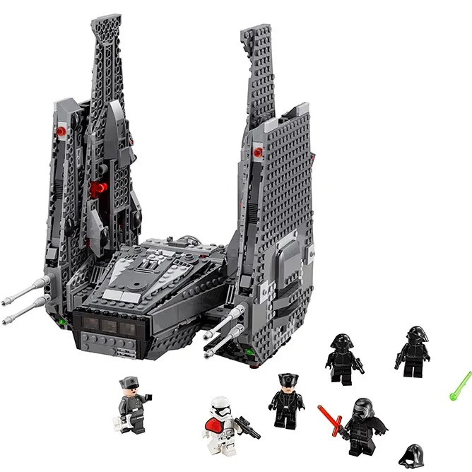 

LEPIN Star Space Wars Kylo Ren Command Shuttle Figure Toys Building Blocks Set Compatible Bela Lele Brick Block DIY Toy Gift