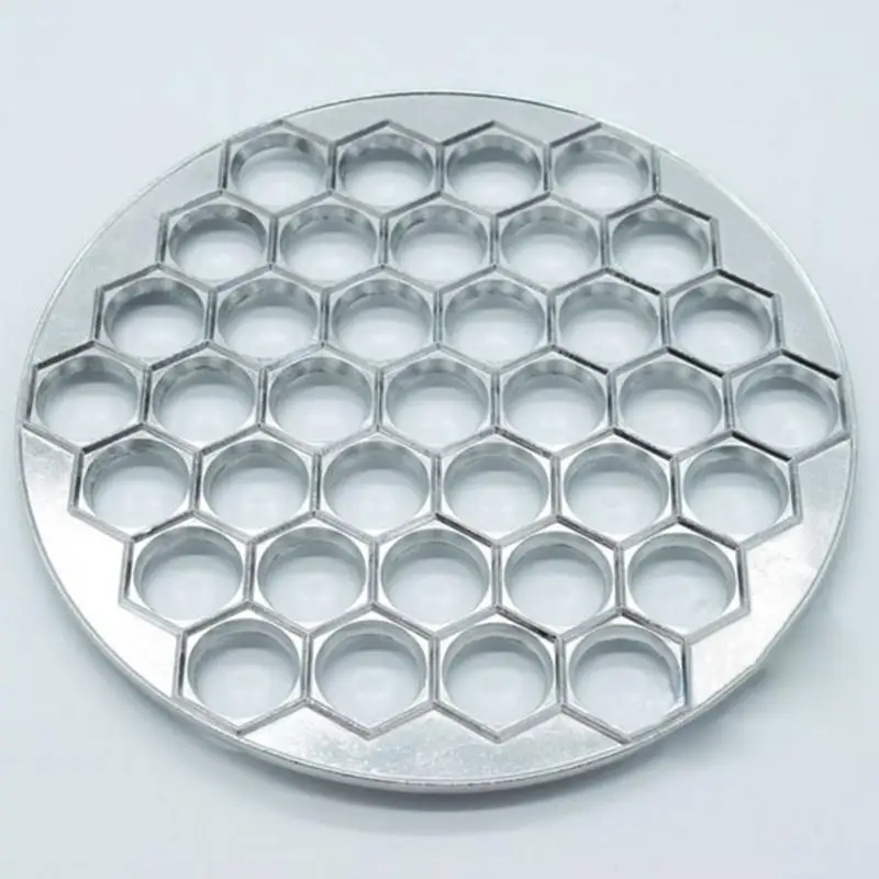 

37 Holes Dumpling Mould Tools Dumplings Maker Aluminum Ravioli Mold Pelmeni Dumplings DIY Tools Dumpling Pastry Make #20