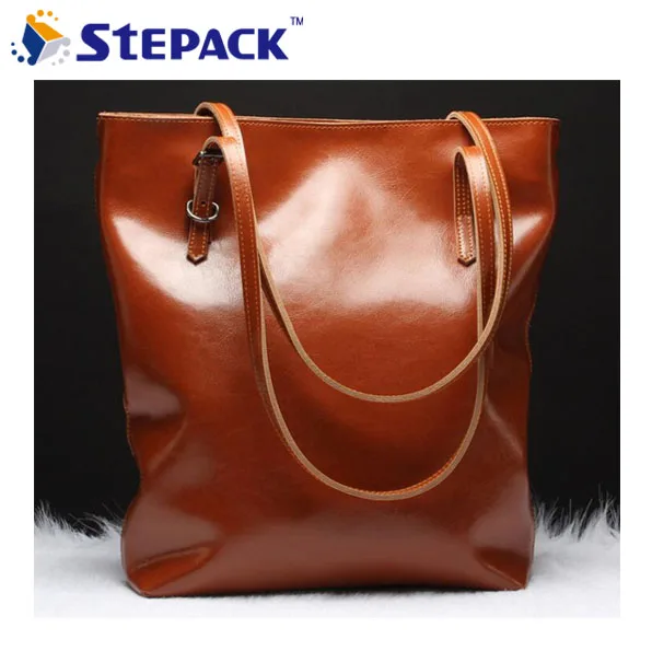 

High Quality Genuine Leather Ladies Bag Large Capacity Totes Bag For Spring And Summer Women Shoulder Bag Female Handbag WMB0089