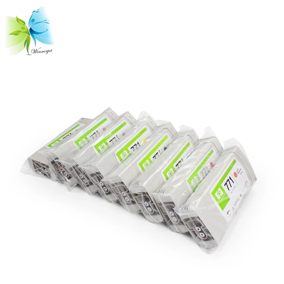 Winnerjet 771 # Восстановленный чернильный картридж для принтера HP Designjet Z6200 Z6600 Z6800 с