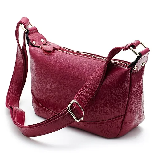 Lomelobo, роскошные женские сумки, женские, подлинные, первый слой, коровья кожа, сумки-мессенджеры, среднего возраста, модели, женская сумка через плечо, HBL2180 - Цвет: Rose Purple