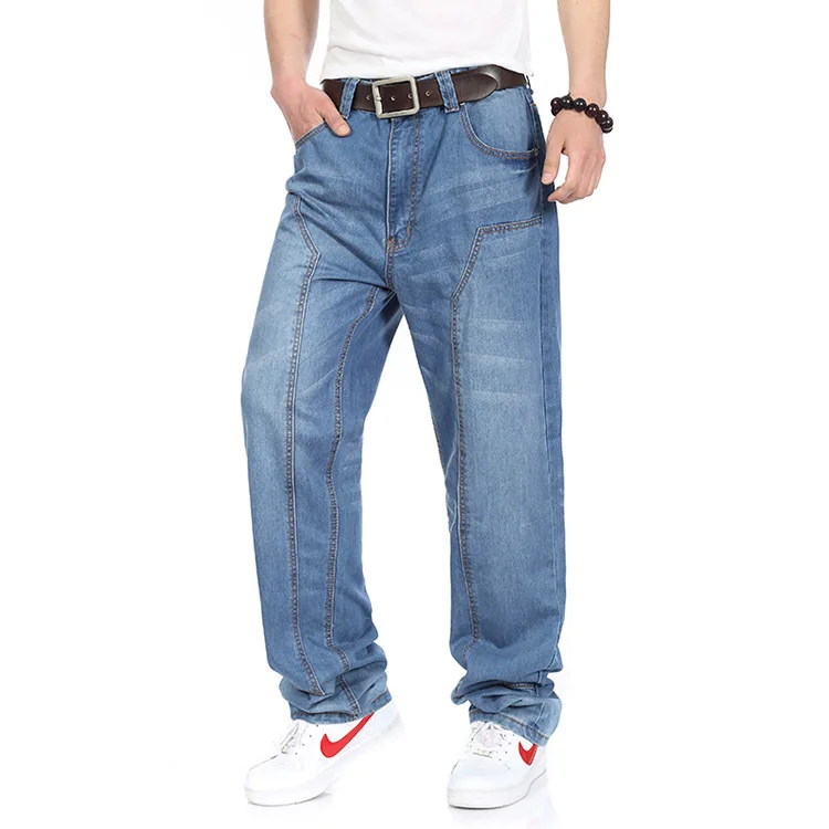 Большие размеры 30-42(талия 106,6 см) Весна и лето новые большие размеры индивидуальные джинсы