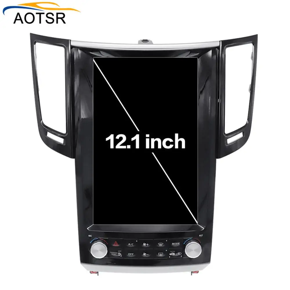 Clearance Tesla style Android 7.1 Car multimedia Stereo For Infiniti FX FX25 FX35 FX37 qx70 dvd GPS Navi auto radiod Audio vertical screen 2