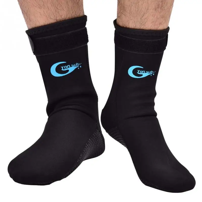 1 пара 3 мм для водного спорта для плавания Подводные носки для серфинга Подводные ботинки Нескользящие теплые носки для купания