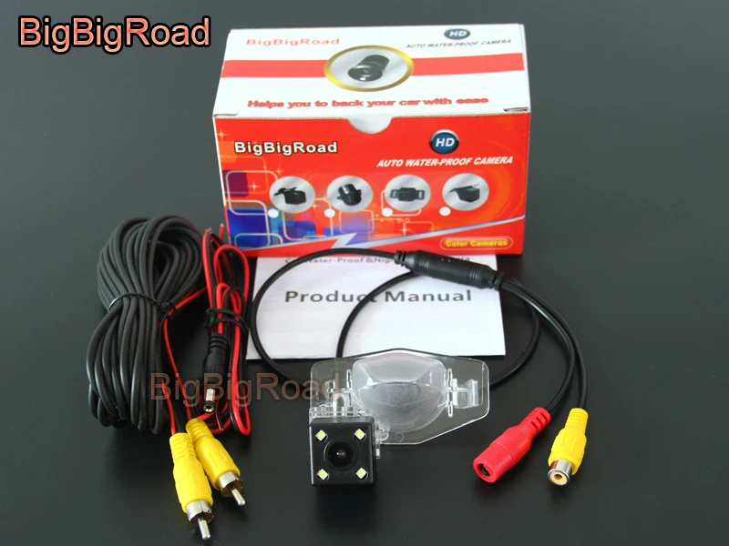 BigBigRoad Car Rear View Backup Parking Camera For honda crv cr-v Stream fit Crosstour 2002 2003 2004 - 2011 2012 2013 2014 HR-V (1)