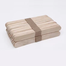 50 шт., женские деревянные палочки для удаления волос, восковые одноразовые палочки, косметический набор, деревянный шпатель для языка, Новинка