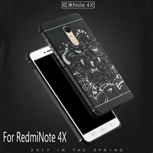 Роскошный чехол для телефона для xiaomi redmi note 4X, высококачественный силиконовый Жесткий защитный чехол на заднюю панель для xiaomi redmi note 4x, чехол для телефона