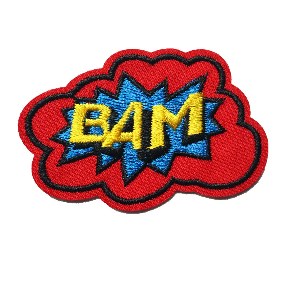 Lots Embroidered Sew Iron On Patches Badge Bag Fabric DIY Craft Dress Appliques