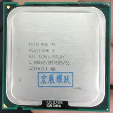 Intel Pentium 4 631 P4 631 3,0 SL9KG сделать двухъядерный ЦП LGA 775 работающий правильно настольный процессор