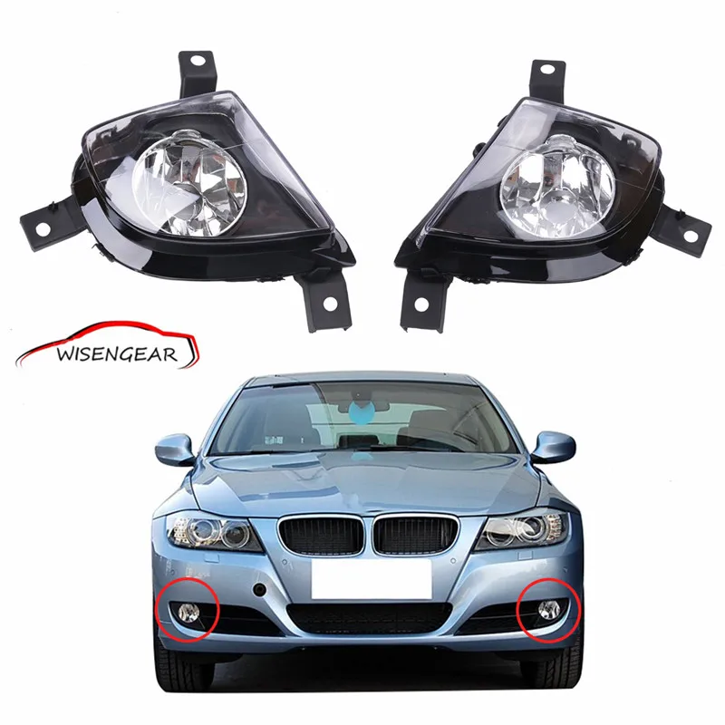For BMW 3 Series E90 E91 2009 2011 car styling fog lights 1 Set Fog
