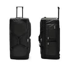 LeTrend Большая вместительная 32 дюймов дорожная сумка чемодан на колёсиках 40 дюймов Оксфорд чемоданы колеса мужские многофункциональные школьные сумки