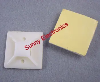 

Cable tie mounts 40x40(mm), 50pcs/Pack white