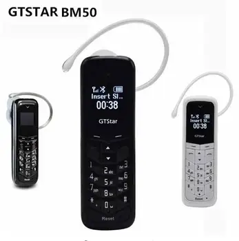 

Original GTSTAR BM50 Bluetooth Earphone Unlocked Least Mini Mobile Phone Bluetooth Dialer Headphone Pocket Cellphone for SAMSUNG