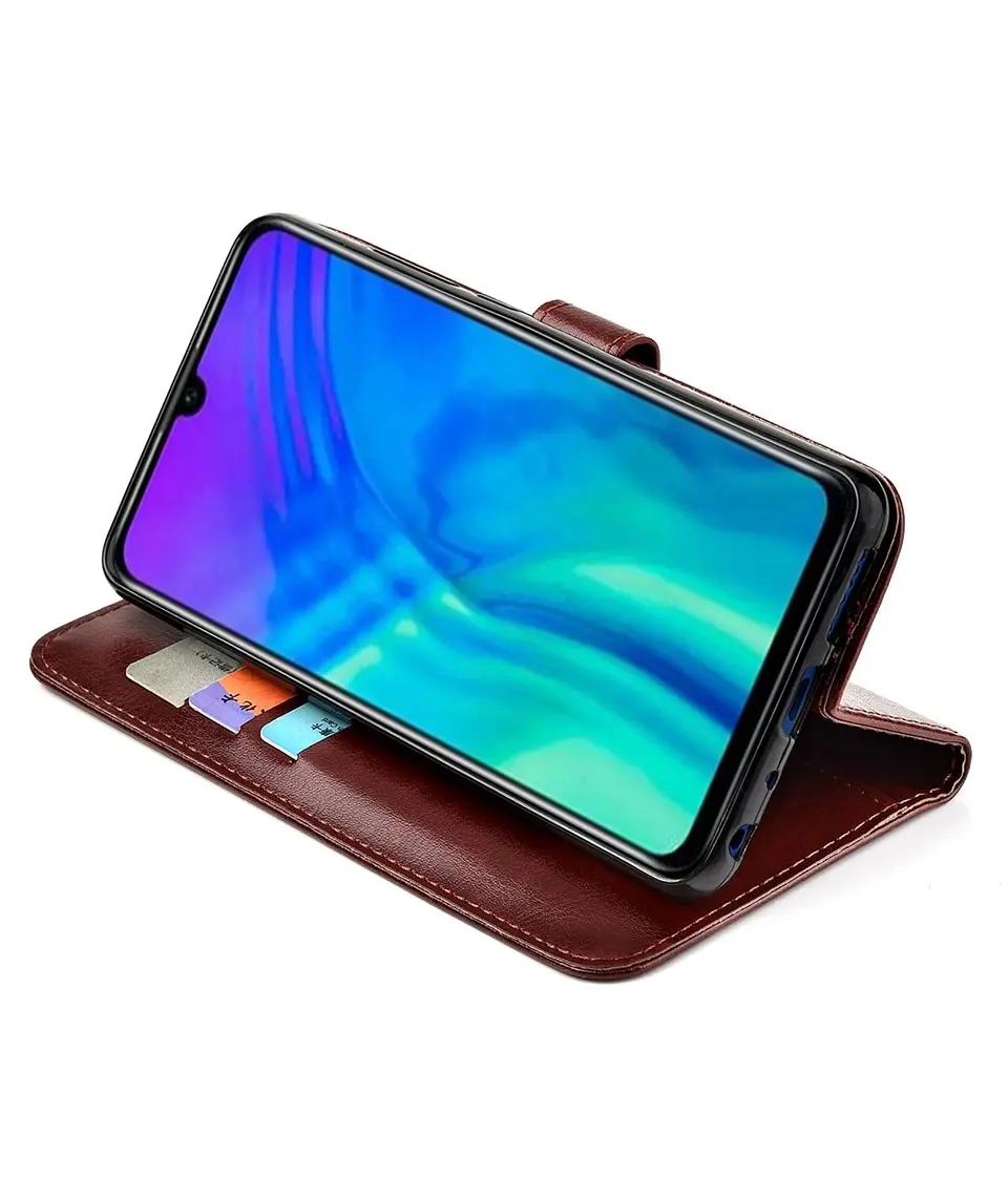 Leather case For Huawei Honor 20 Lite Case on Honor 20 Lite Back Cover Flip Case For Huawei Honor 20 Lite 20Lite Honor20 Lite huawei snorkeling case