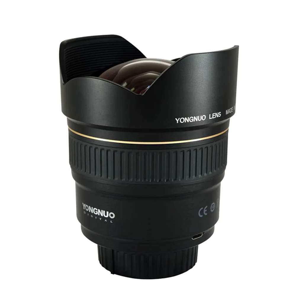 Объектив Yongnuo YN14mm F2.8 AF MF Автофокус ультра-широкий объектив Anglr Prime для камеры Canon 5D Mark III IV 6D 700D 80D 70D