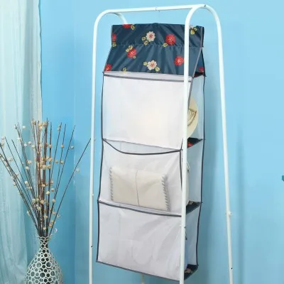 Визуальный многослойный Шкаф Дверь задний настенный мешок подвесная гардеробная сумка 42*18*160 см