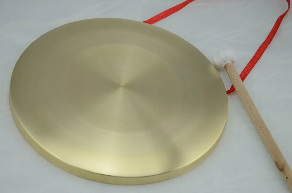 New Pair Musical Instrument Durable Brass Gong Cymbals Percussion