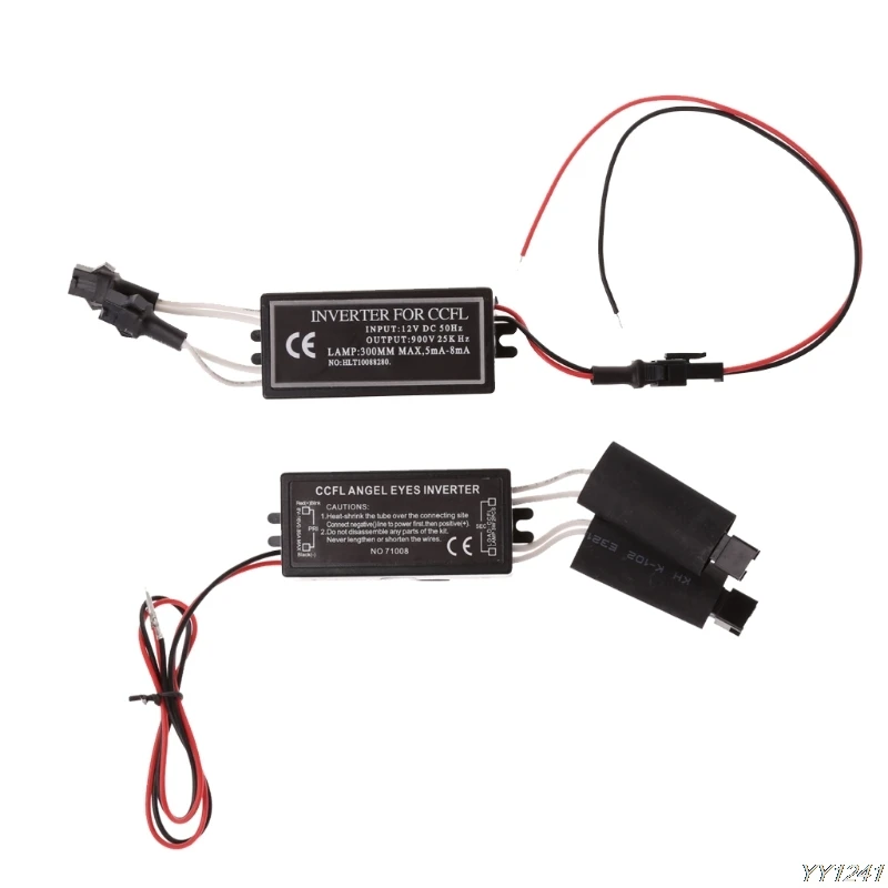 

12V Female Spare Inverter Ballast CCFL Angel Eyes Halo Rings Kit For BMW Mazda Lexus