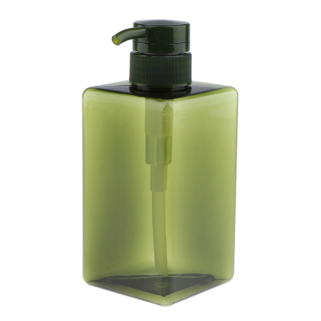 Refillable Empty Bottles Shampoo/Liquid Traveling Pump Container Bottle Set 450ml for Lotion Body Wash Massage Oils | Красота и