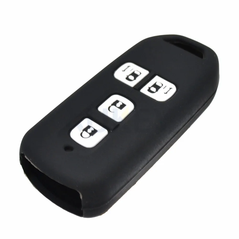 Силиконовый чехол для ключей с 4 кнопками AX брелок Honda NBOX N BOX 1 5 2 1|Футляр