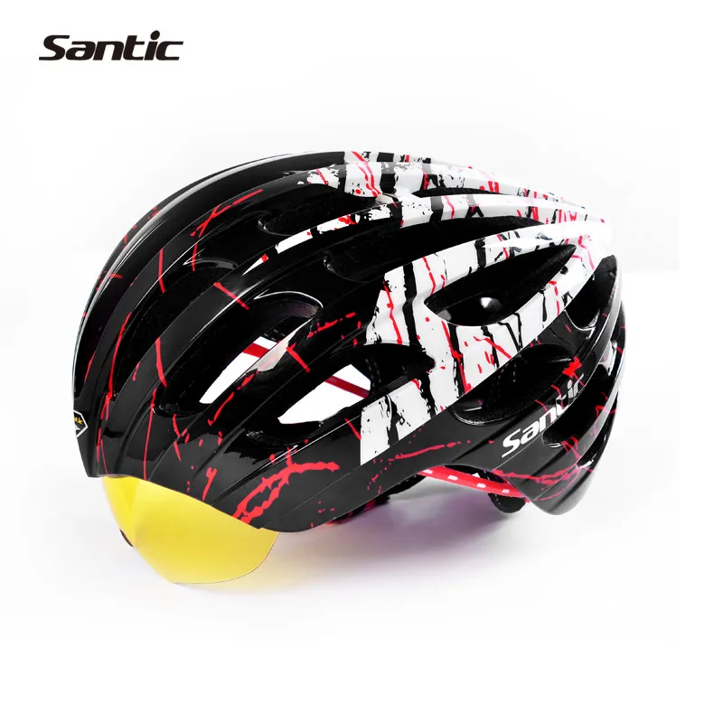 Santic Cycling Helmet Ciclismo bicycle helmet Mountain bike helmet Size58 61cm 2 Color cycling