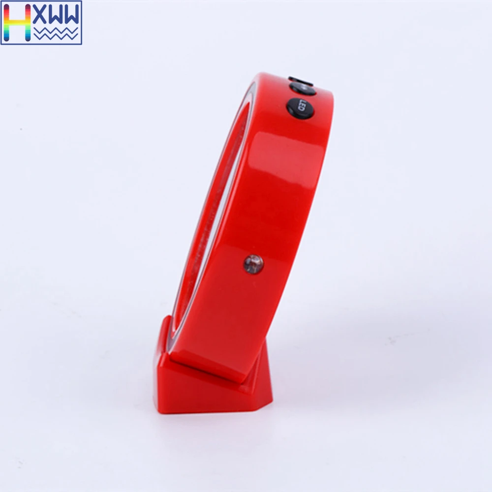 

HXWW Mini portable small desk beauty mirror Wireless Bluetooth Speaker LED light good promotion