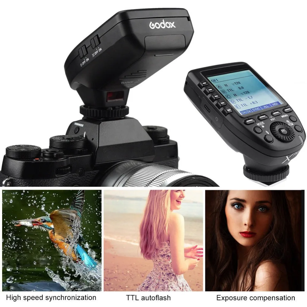 Godox Xpro F 2 4G X System 32 канальный TTL LCD беспроводной передатчик триггер для Fuji Pro2/X T20/X T1