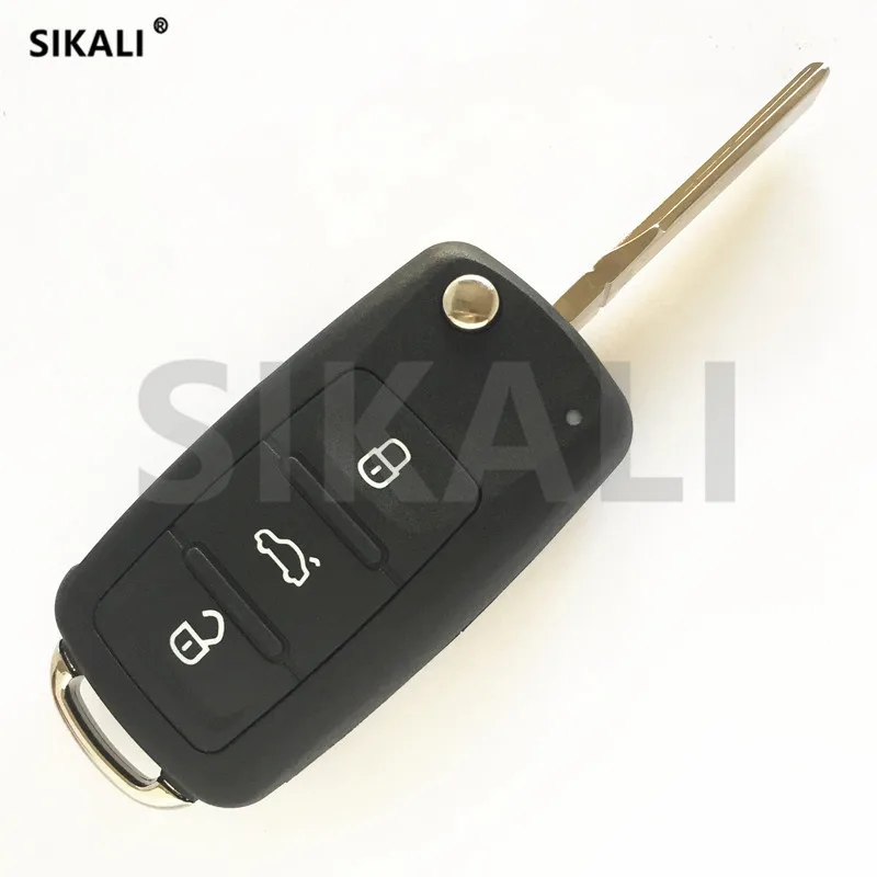 SIKALI Car Remote Key for 5K0837202Q for VW/VolksWagen Beetle/Caddy/Eos/Golf/Jetta/Polo/Scirocco/Tiguan/Touran/UP 2009