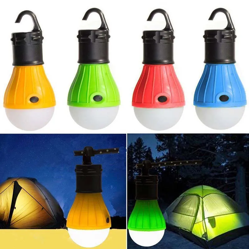 

Mini Portable Lantern Tent Light LED Bulb Emergency Lamp Waterproof Hanging Hook Flashlight Camping Tent Light Bulb