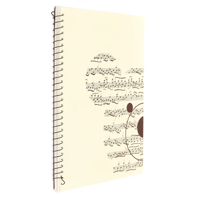 affordable 50 pages small bear musical sheet manuscript paper stave manuscript paper