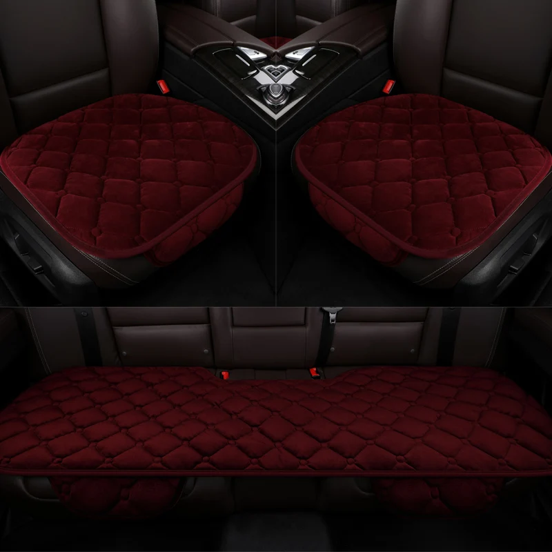 

Breathable car seat cover warm plush car styling seat cover anti slip car pad for citroen c5 c4 xsara picasso berlingo c elysee