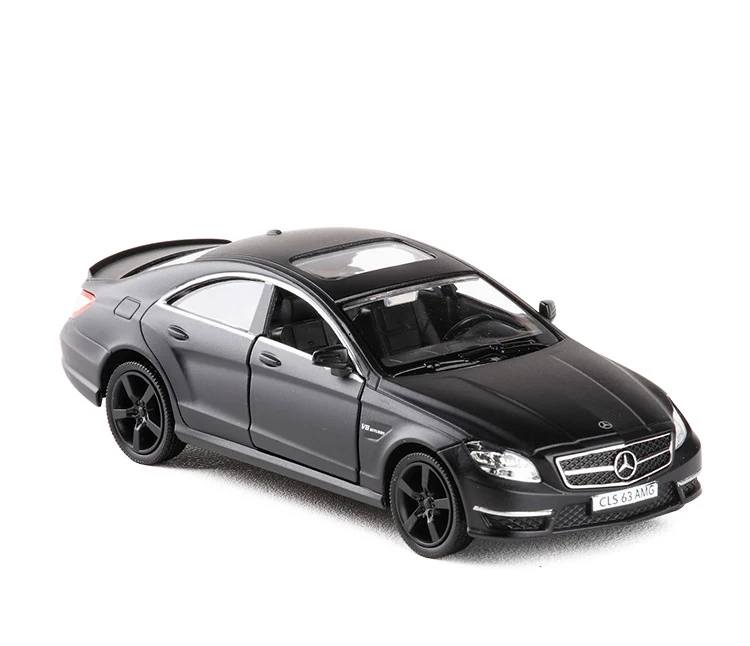 1:36 RMZ City Classical High Simulation Model Toy Car Diecasts Metal BenzCls63 Alloy Bus Model Exce