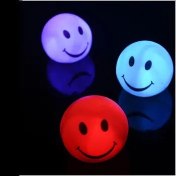 

Decor Wedding Christmas Gift New Fashion Color Changing LED Smiling Face Shaped Night Light Lamp For Party Bedroom