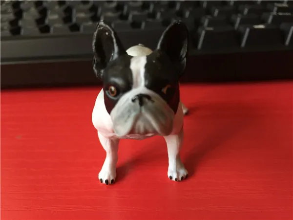 Vivid Lifelike dogs wild animals pvc figure toys - Bulldog 3