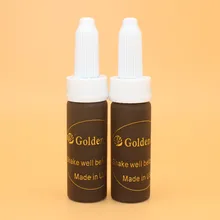 2 шт 30 мл/бутылка Золотая Роза татуировки чернила Темный кофе постоянный макияж Микро Пигмент для бровей подводка для глаз губ татуировки тела