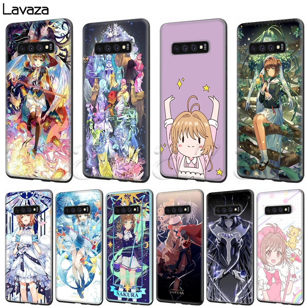 

Lavaza Card Captor Sakura Soft Silicone Case for Samsung Galaxy S6 S7 Edge S8 S9 S10e Plus A3 A5 A6 A7 A8 A9 J6 Note 8 9 2018