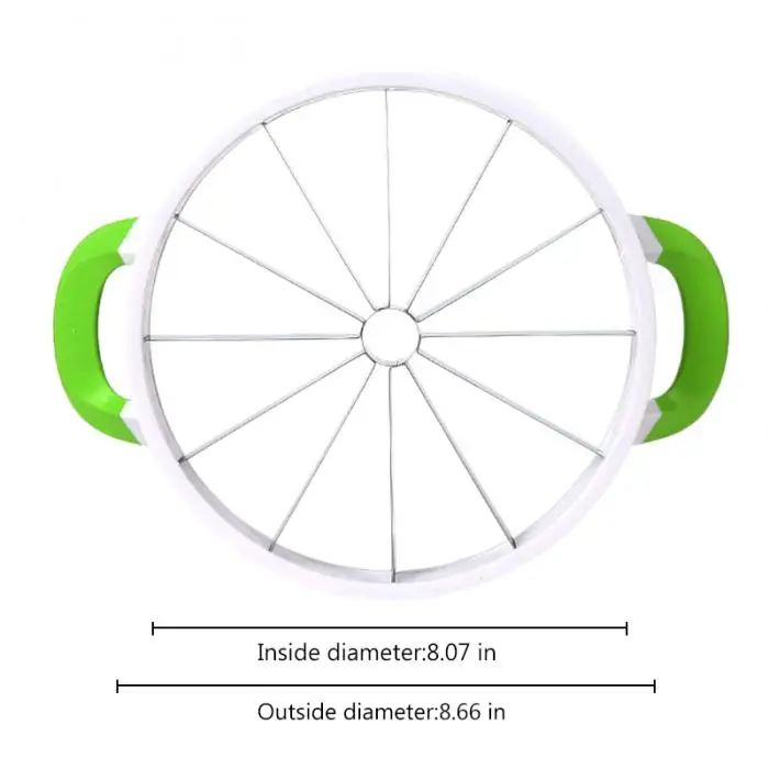 Горячий Мультифункциональный фруктовый арбуз слайсер из нержавеющей стали Дыня Резак Фруктовый кухонный инструмент HY99 DC28