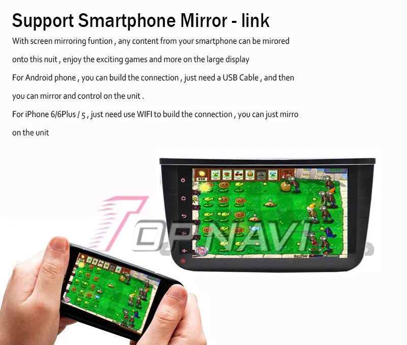 Sale Topnavi 8" Quad Core Android 6.0 Car GPS Navigation for Smart 2010 2011 2012 2013 2014 2015 Stereo For Benz Radio Player NO DVD 14