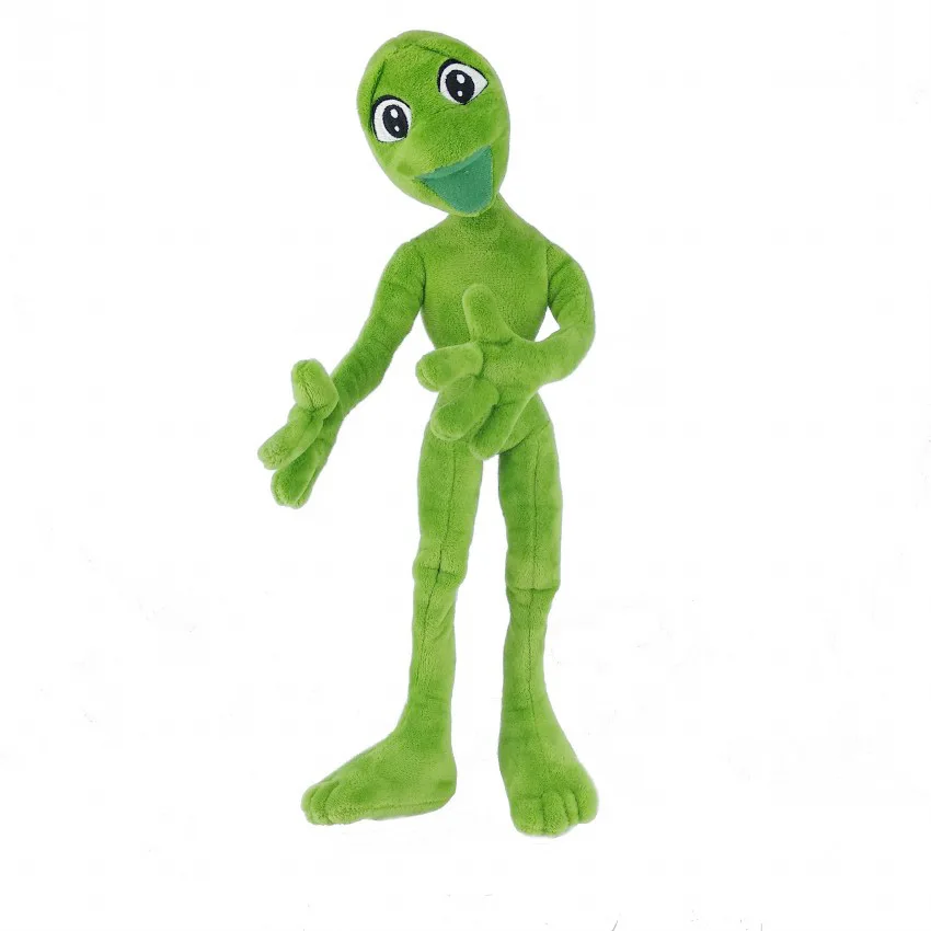 Детская игрушка Dame Tu Cosita Martian Man, плюшевые игрушки, мягкие животные, лягушка, зеленый танцующий Инопланетянин, плюшевая Зеленая лягушка, танцующая