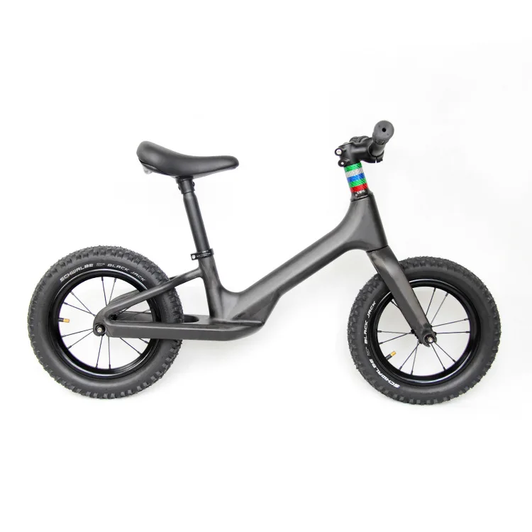 12-дюймовый детский велосипед баланса полностью из углеродного волокна, скольжение велосипед Скутер подходит для ребенка в возрасте от 2 до 6 лет старого ездовые игрушки подарок для детей