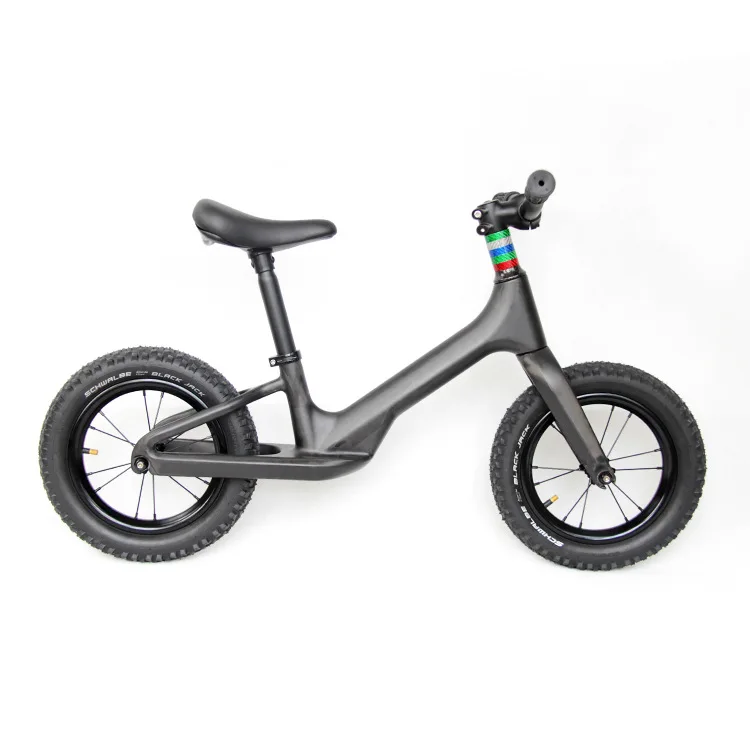 

12inch Kids Balance Bike Full Carbon Fiber Slide Bike Scooter Suitable For Baby Aged 2-6 Years Old Ride On Toys Gift For Kids