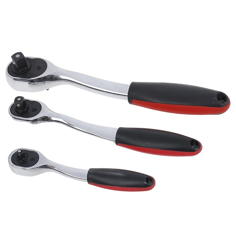 

New Hot HELTC Ratchet Wrench 72 Teeth Quick Release Ratchet Socket Wrench Hand Repairing Tool 1/4 3/8 1/2