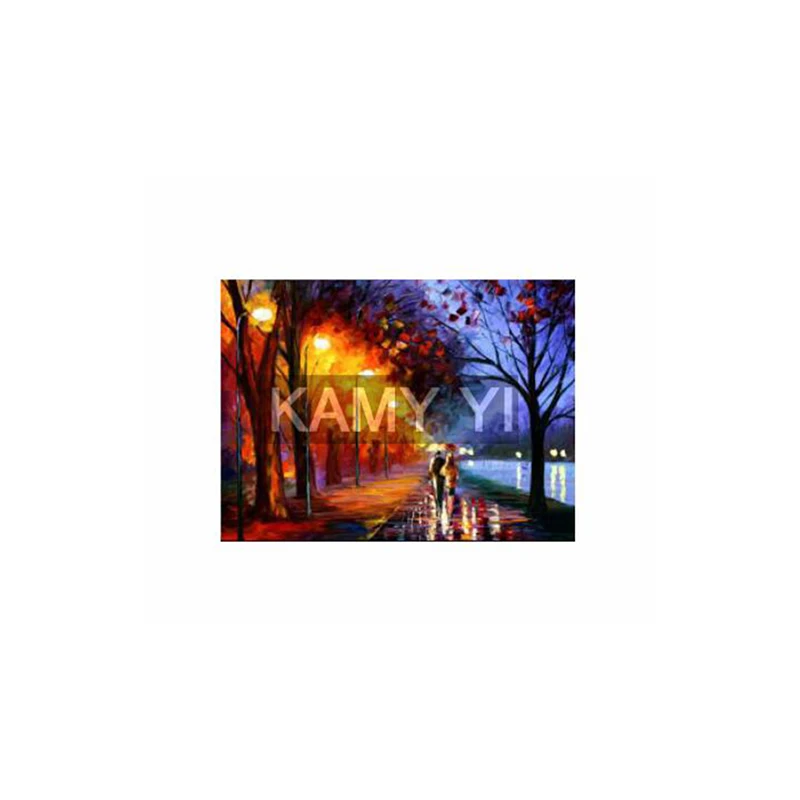 

5D Diy Full Square Diamond Painting Cross Stitch "Alley by The Lake" Diamond Embroidery Mosaic Rhinestone Needlework