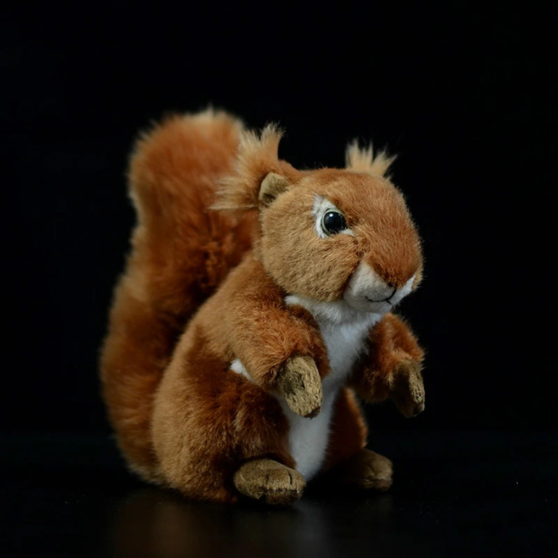 realistic stuffed squirrel