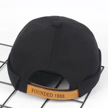 Новая модель из чистого хлопка, однотонная шапка помещика для мужчин