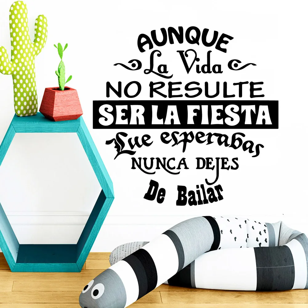 

Removable quote Wall Sticker Pvc Removable For Living Room Kids Room Nordic Style Home Decoration