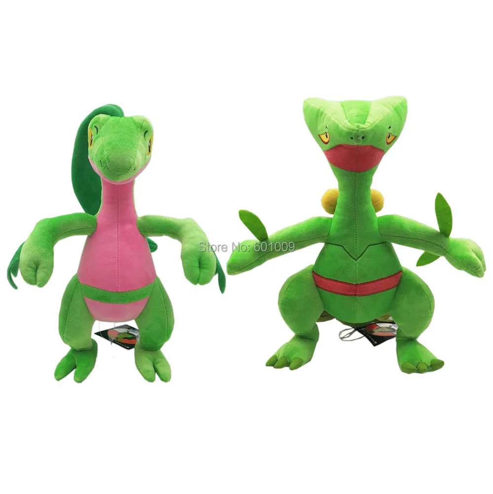 

2 Styles Grovyle Sceptile 13" 33CM Plush Doll Toy Retail