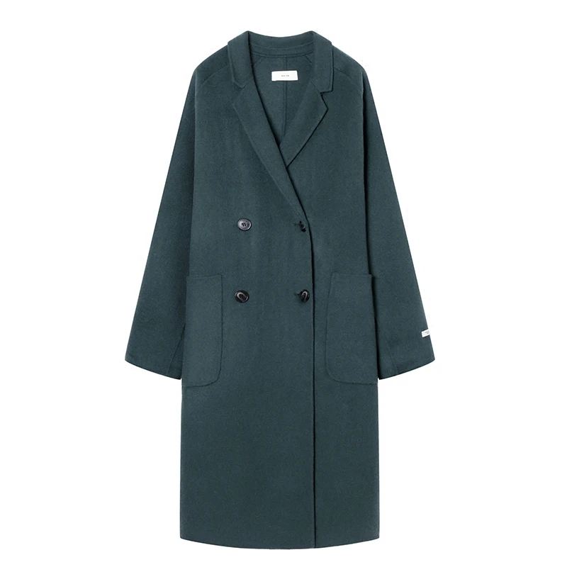 KMETRAM wool coat women winter coats ladies long jacket
