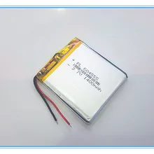 3,7 V, 1400 mAH, [604555] PLIB; полимерный литий-ионный/литий-ионный аккумулятор для DVR, gps, mp3, mp4, сотового телефона, динамика